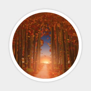 Autumn Path Magnet